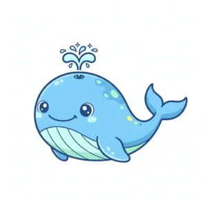 blue whale color arabic colors for kids
