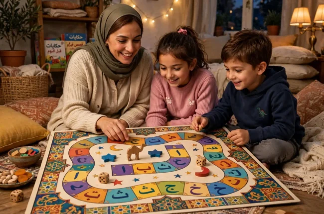Arabic Games for Kids: 10 Fun Ways to Learn Without Screens