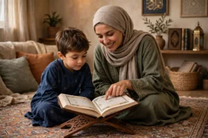 how to help child memorize quran
